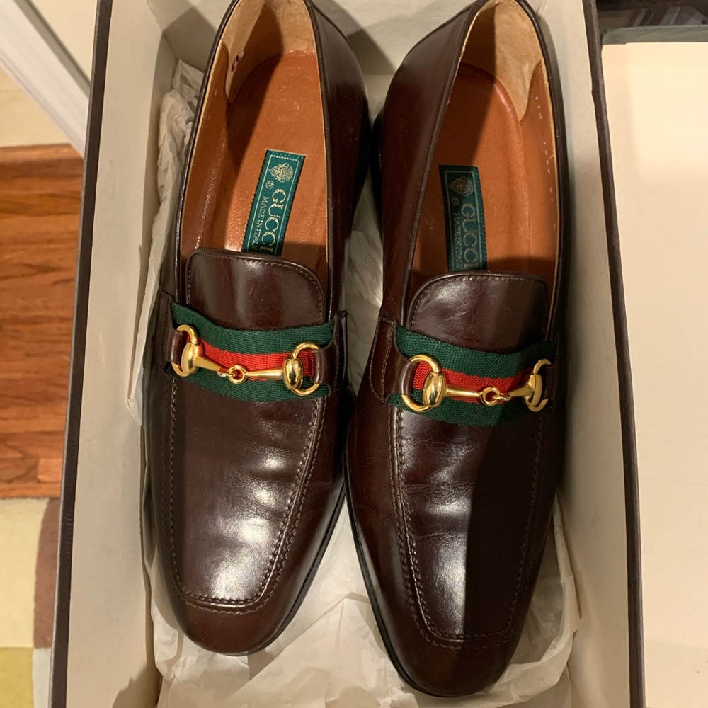 Gucci loafers (vintage)
